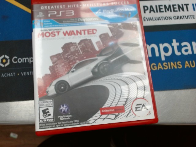 Need for speed most wanted