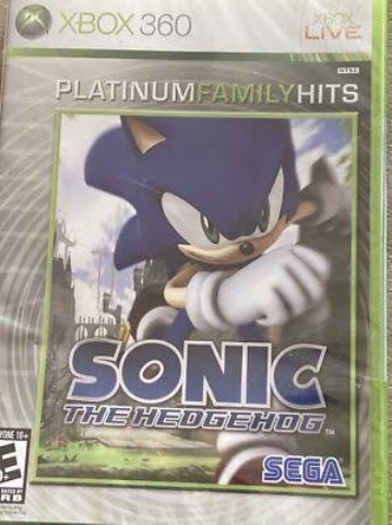 Sonic the hedgehog xbox 360