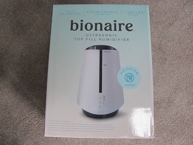 Top fill humidifier bionaire