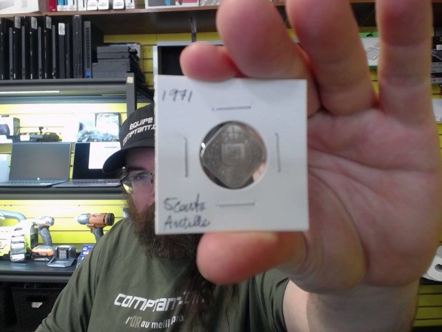5 cents antilles 1971