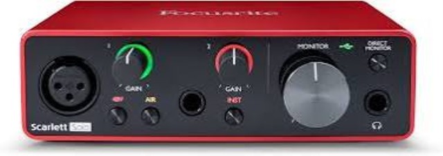 Interface audio usb