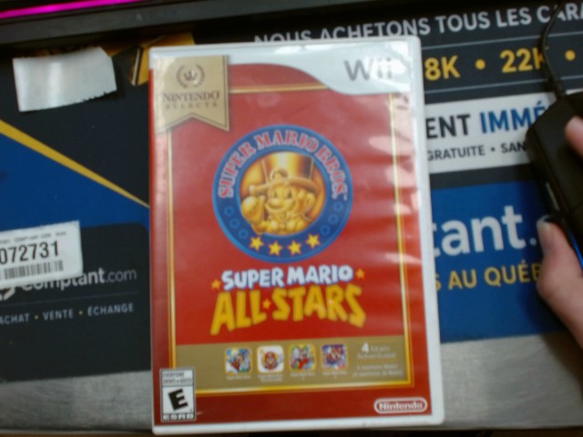 Super marion all-stars nintendo select
