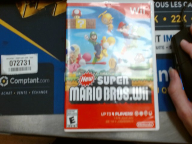 Super mario bros wii.