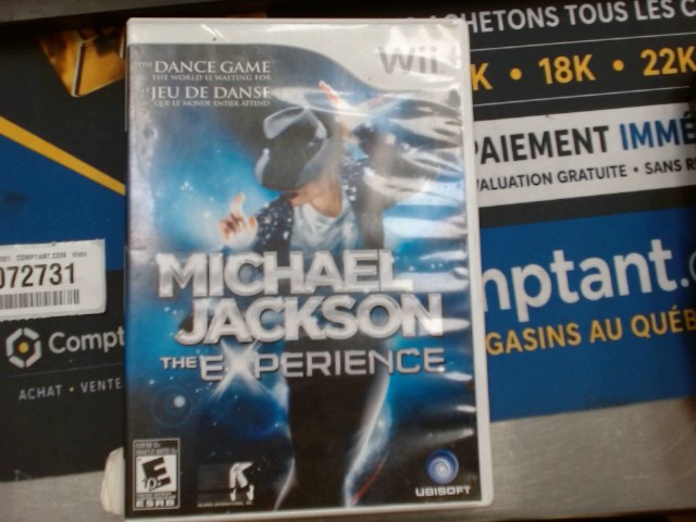 Micheal jackson the experience
