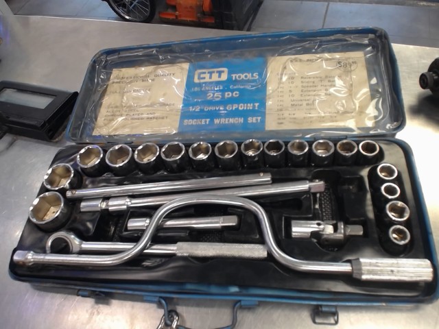 Kit socket wrench 25pcs