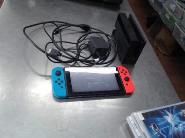Nitendo switch avec fils et dock