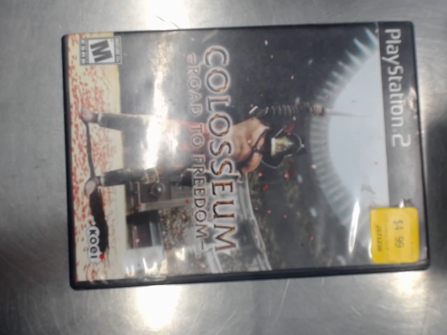 Colosseum road to freedom ps2 scratched