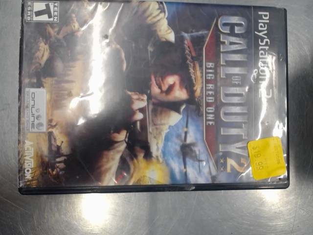 Cod big red one ps2