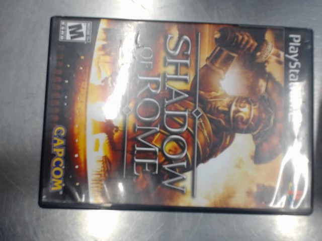 Shadow of rome ps2 scratched