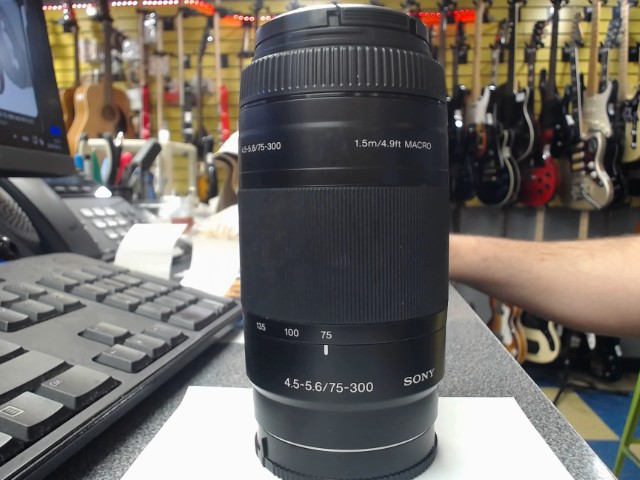 Lentille 75-300 marco