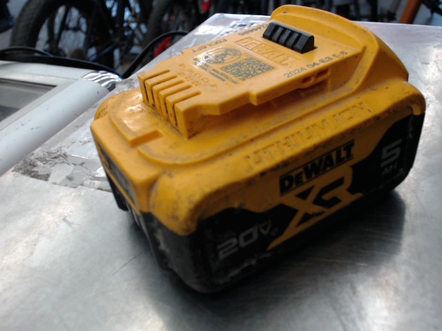 Batterie dewalt 20v 5ah