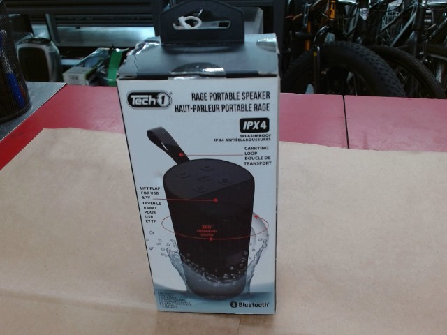 Speaker bluetooth noir neuf/new