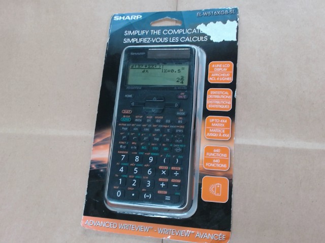 Calculatrice scientifique neuve/new