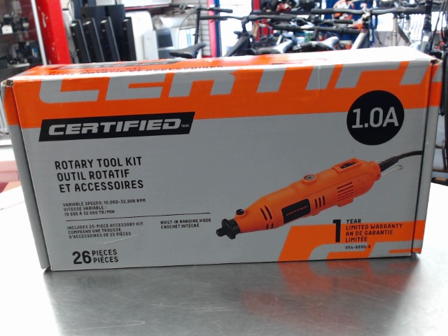 Variable speed rotary tool kit