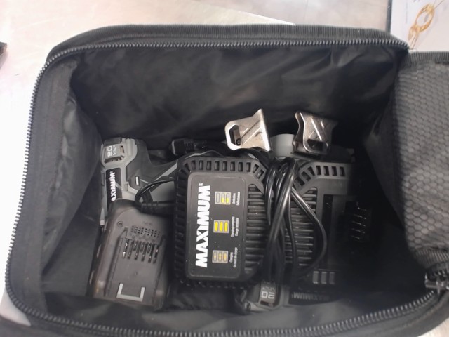 Kit impact+drill+2 batteries+chargeur