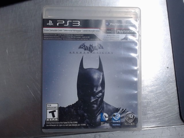 Batman arkham origins ps3