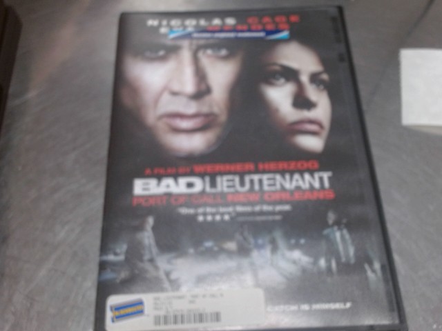 Bad lieutenant dvd