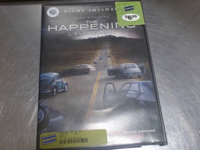 The happening dvd