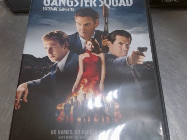 Gangster squad dvd