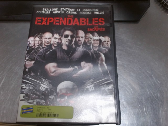 The expendables dvd