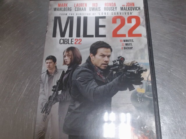 Mile 22 dvd