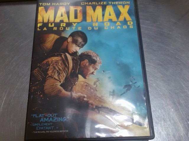 Mad max fury road dvd