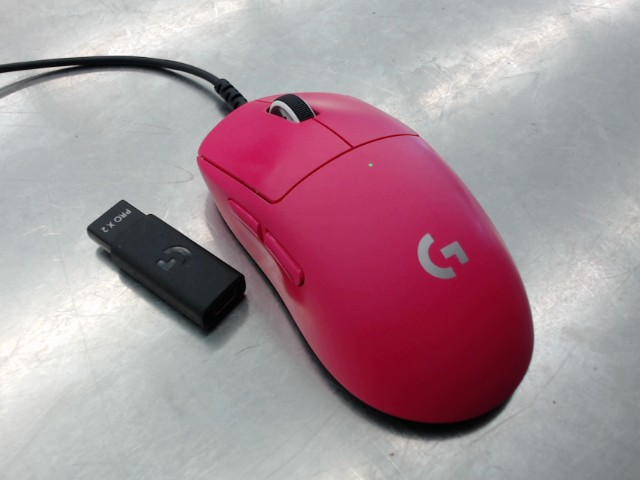 Souris hybride pro x 2 rose mauvai box