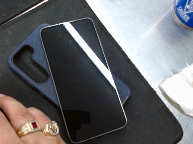 Samsung s23 dans case bleu