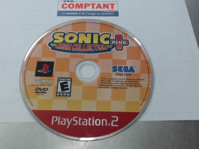 Sonic mega collection plus (cd seul)