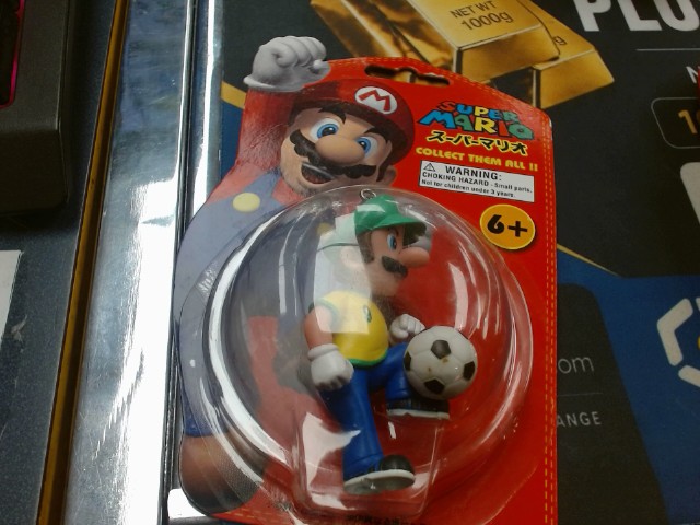 Figurine luigi avbec chandail soccer bra