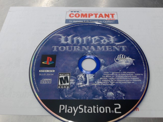 Unreal tournament (cd seul)