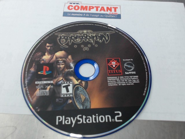 Barbarian (cd seul)