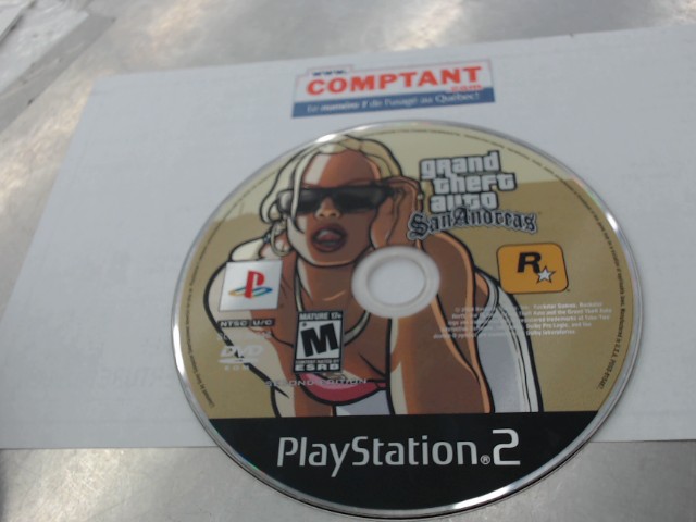 Grand theft auto san andreas (cd seul)