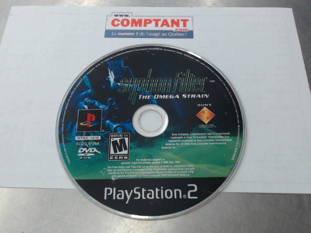 Syphon filter omega strain (cd seul)
