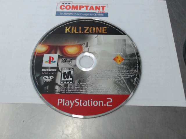 Killzone greatest hits (cd seul)