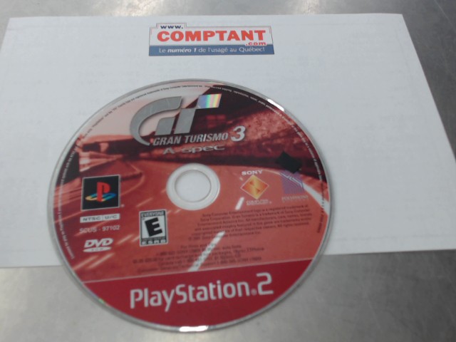 Gran turismo 3 a-specs gh (cd seul)