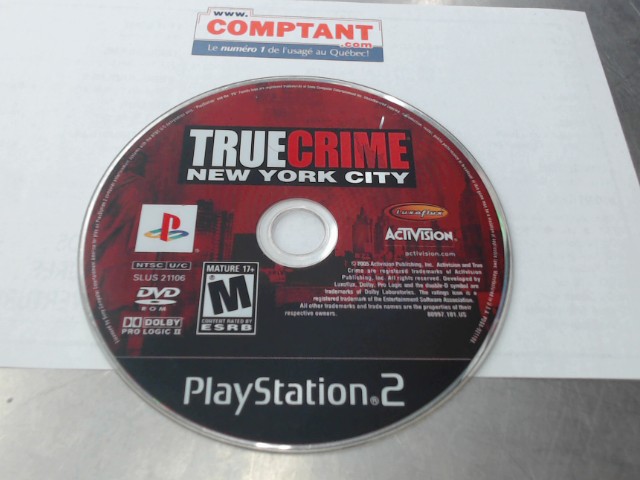 True crime new york city (cd seul)
