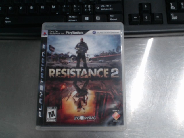 Resistance 2 not for resale cib ps3