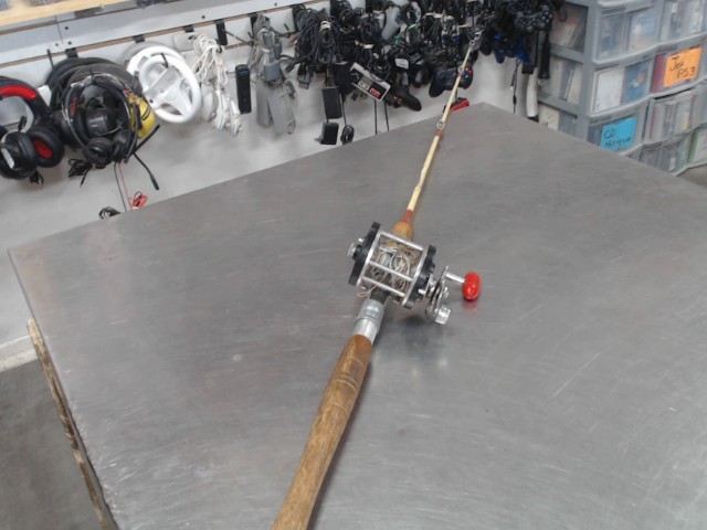Canne peche+reel mastercraft 810