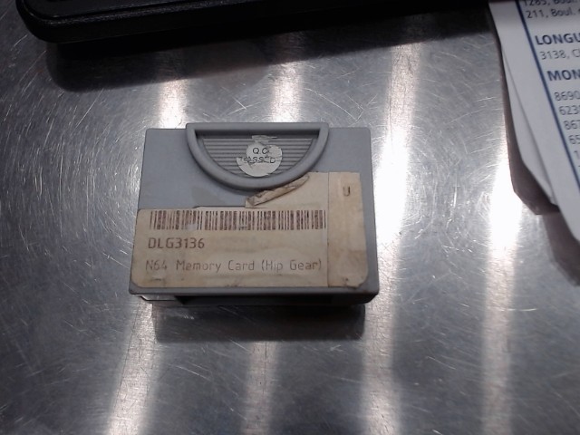 Carte memoire n64