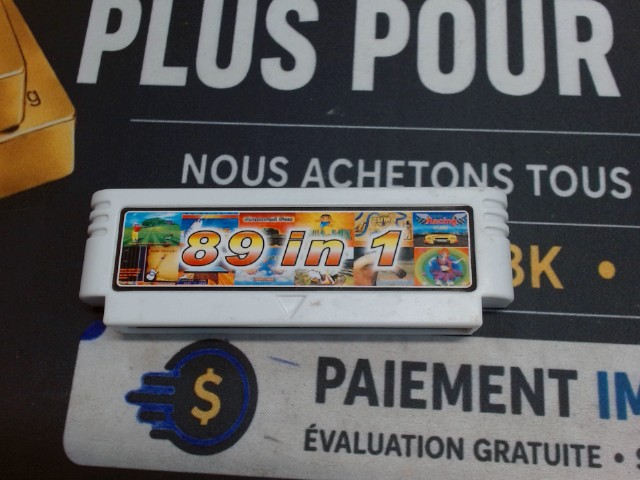 Game 89 in 1 jeu