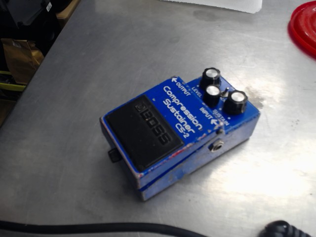 Pedale de compression sustainer(guitare)