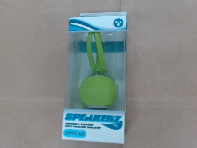 Haut parleur portatif vert neuf/new