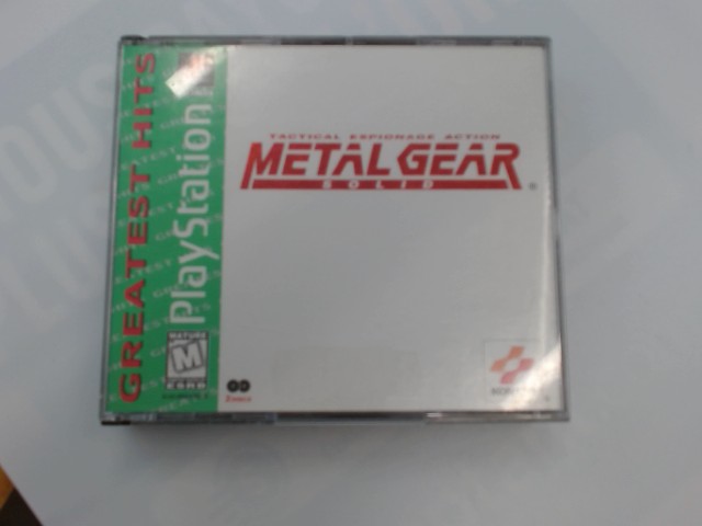 Metal gear solid greatest hits