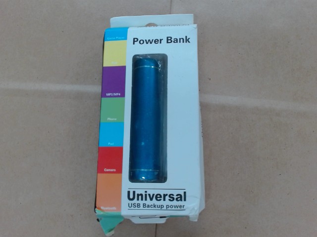 Power bank bleu 26000 mah