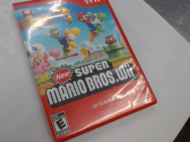 Super mario bros wii