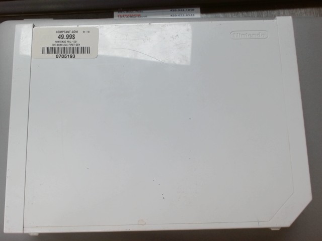Wii sans acc europeen/hacker 32gb sd
