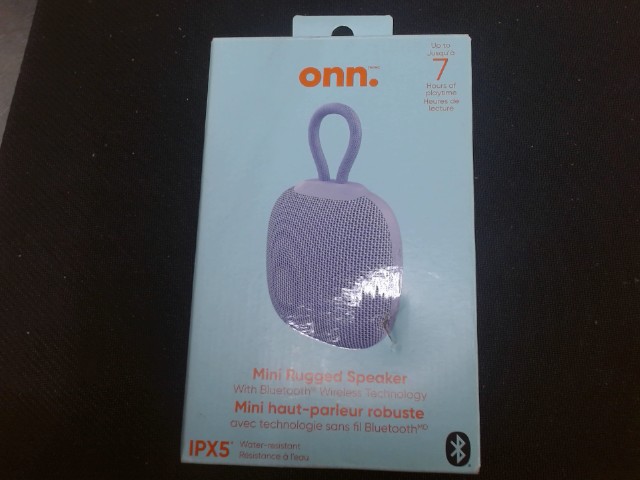 Mini haut-parleur mauve onn