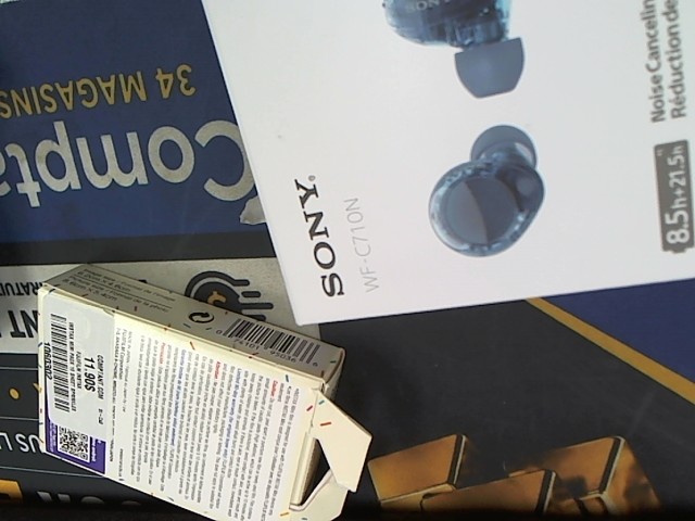 Ecouteur sony noisecancelling