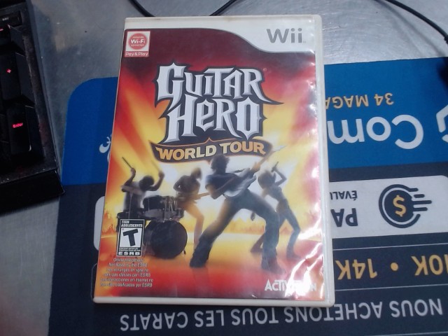 Guitar hero world tour